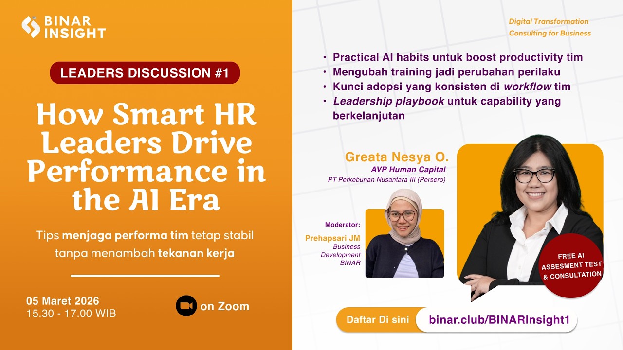 BINAR INSIGHT: Menjaga Performa Tim Tanpa Menambah Beban di Era AI