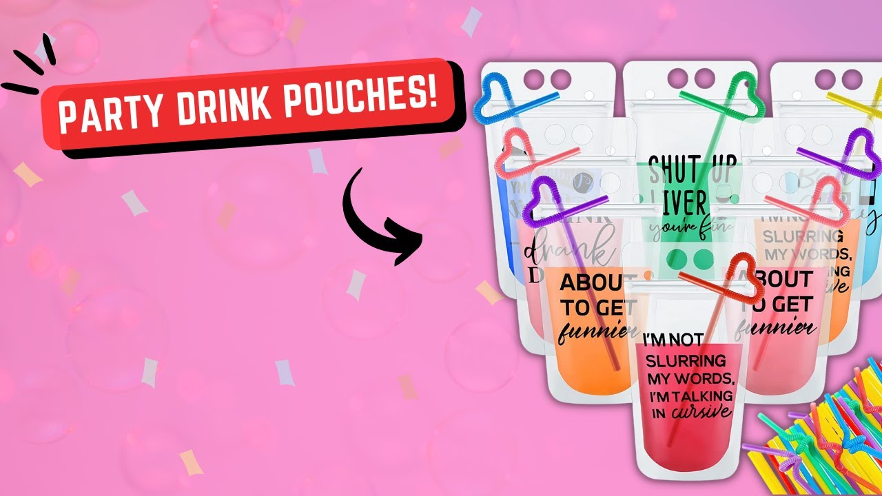 Plastic Drink Bags Review - Best Juice Pouches For Parties