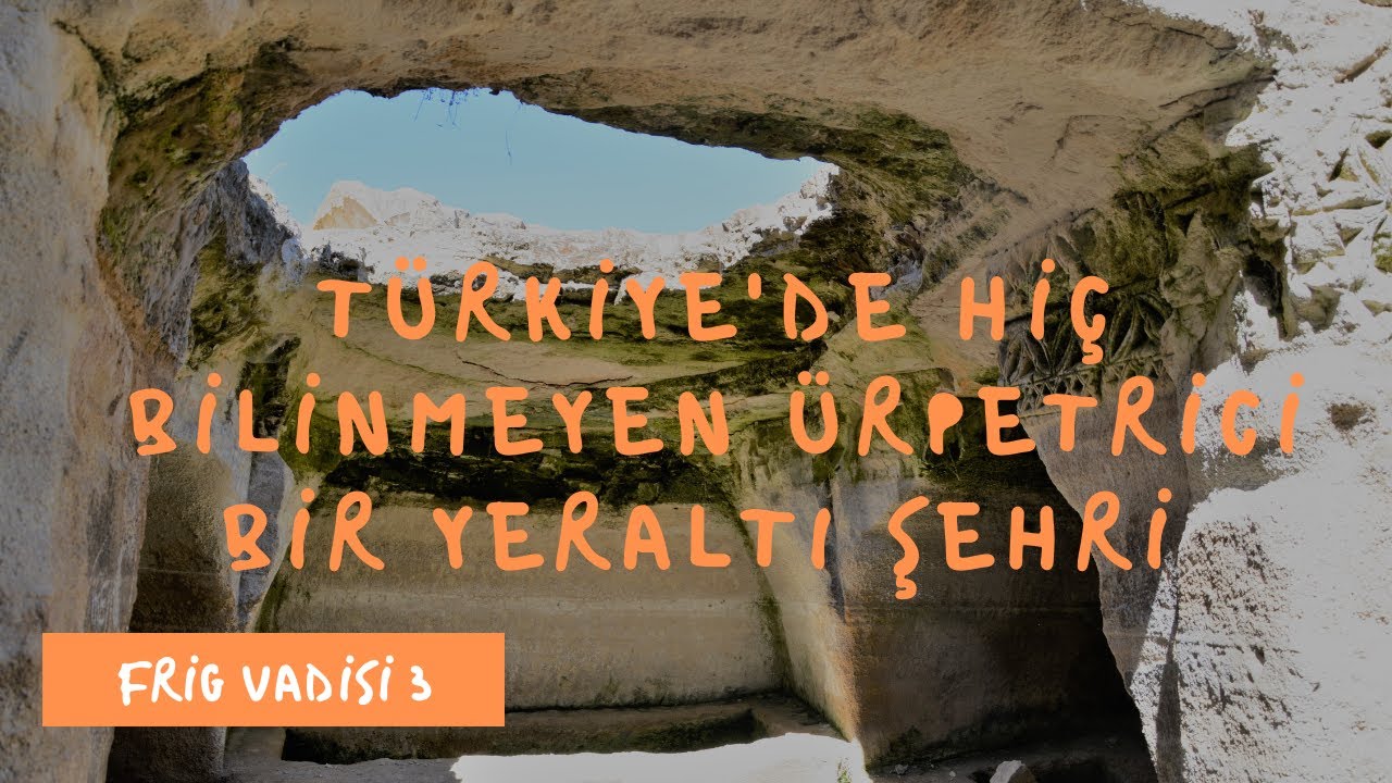 TÜRKİYE'DE HİÇ BİLİNMEYEN BİR YERALTI ŞEHRİ - ESKİŞEHİR HAN YERALTI ŞEHRİ VE NEKROPOLÜ