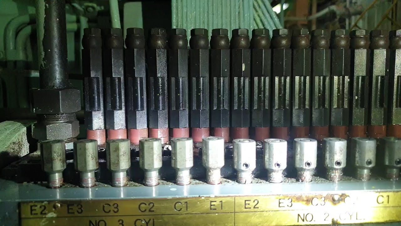 HOW TO ADJUST CYLINDER LUBRICATION FEED RATE OF MAIN ENGINE (MC) | MITSUBISHI DIESEL