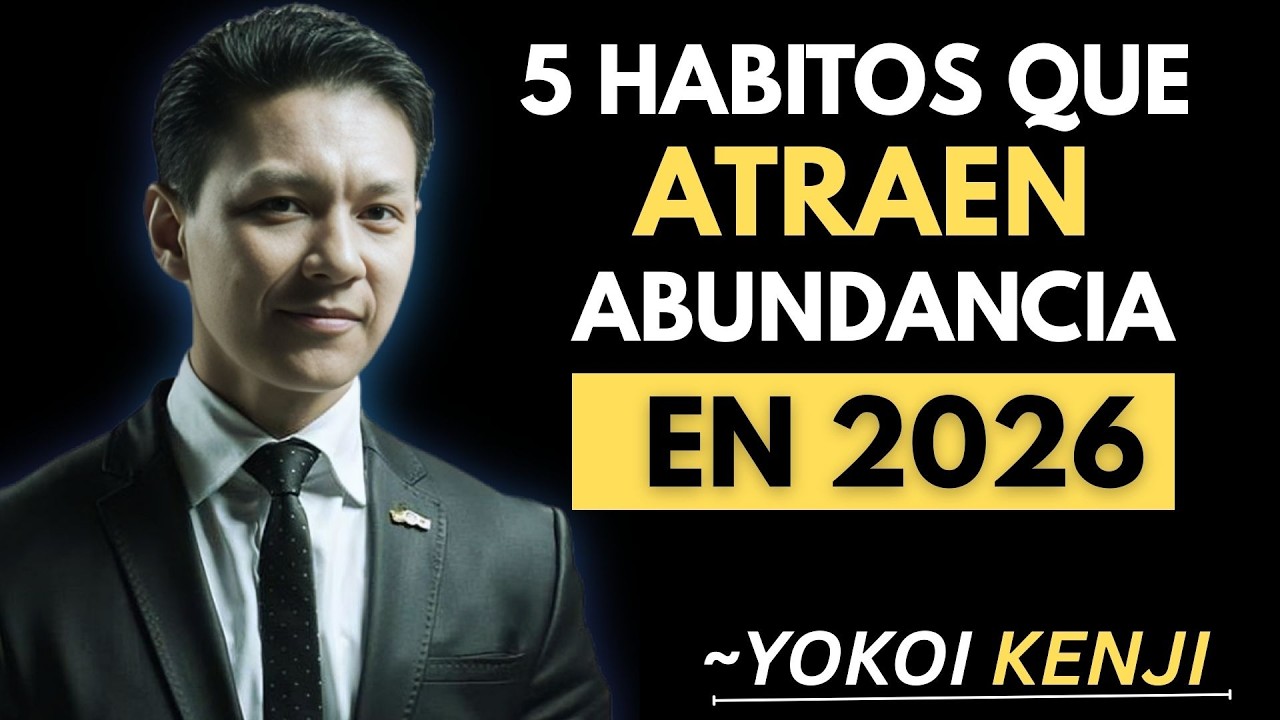 Primeros 3 Meses De 2026: Incorpora 5 HÁBITOS a Tu Vida y La ABUNDANCIA Te ATRAERÁ | Yokoi Kenji