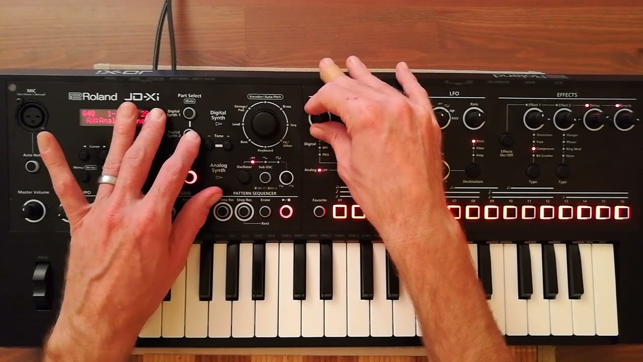 henne7 - Ambition   Roland JD-Xi goes on an ambient mission