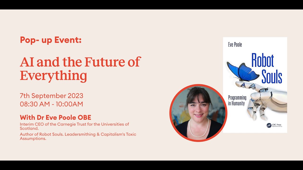 GameShift Pop-up: AI and the future of everything with Dr Eve Poole OBE