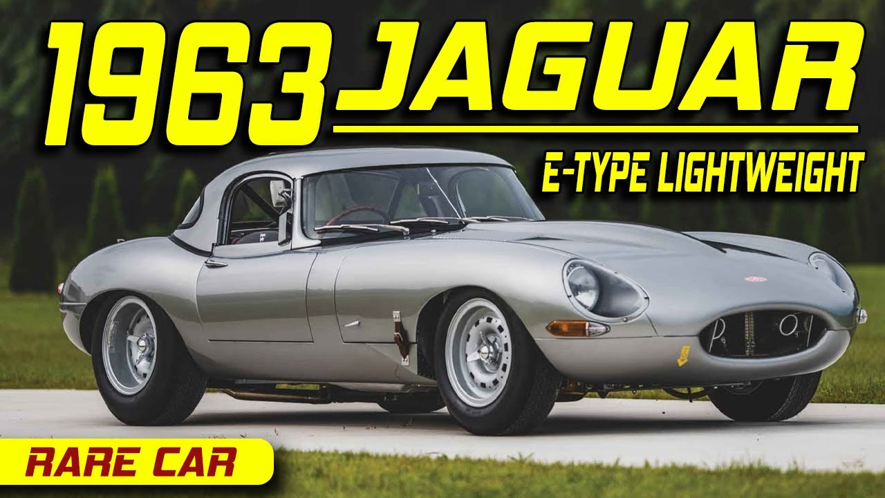 RARE CAR | The 1963 Jaguar E-Type Lightweight &ndash; A True Racing Legend! 🏁🔥