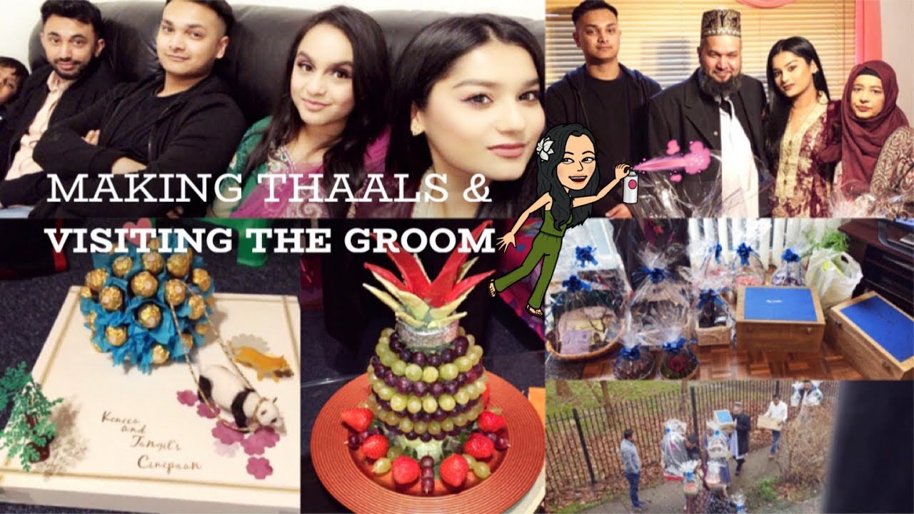 Wedding Series | Pre-Engagement Cinipaan Family Meet & How To Make DIY Thaals / Taals ideas | VLOG