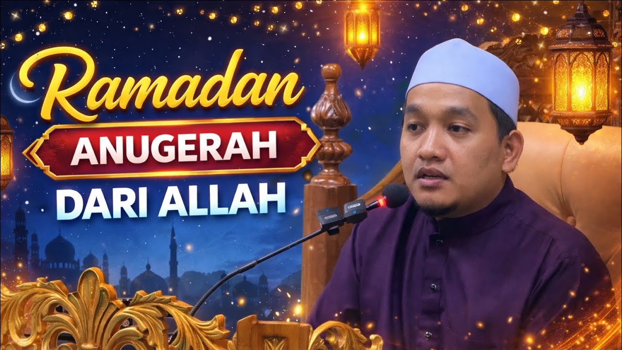 14 Mac 2026 | Tazkirah Ramadan | Ustaz Muhammad Izzat : Ramadan Anugerah Dari Allah
