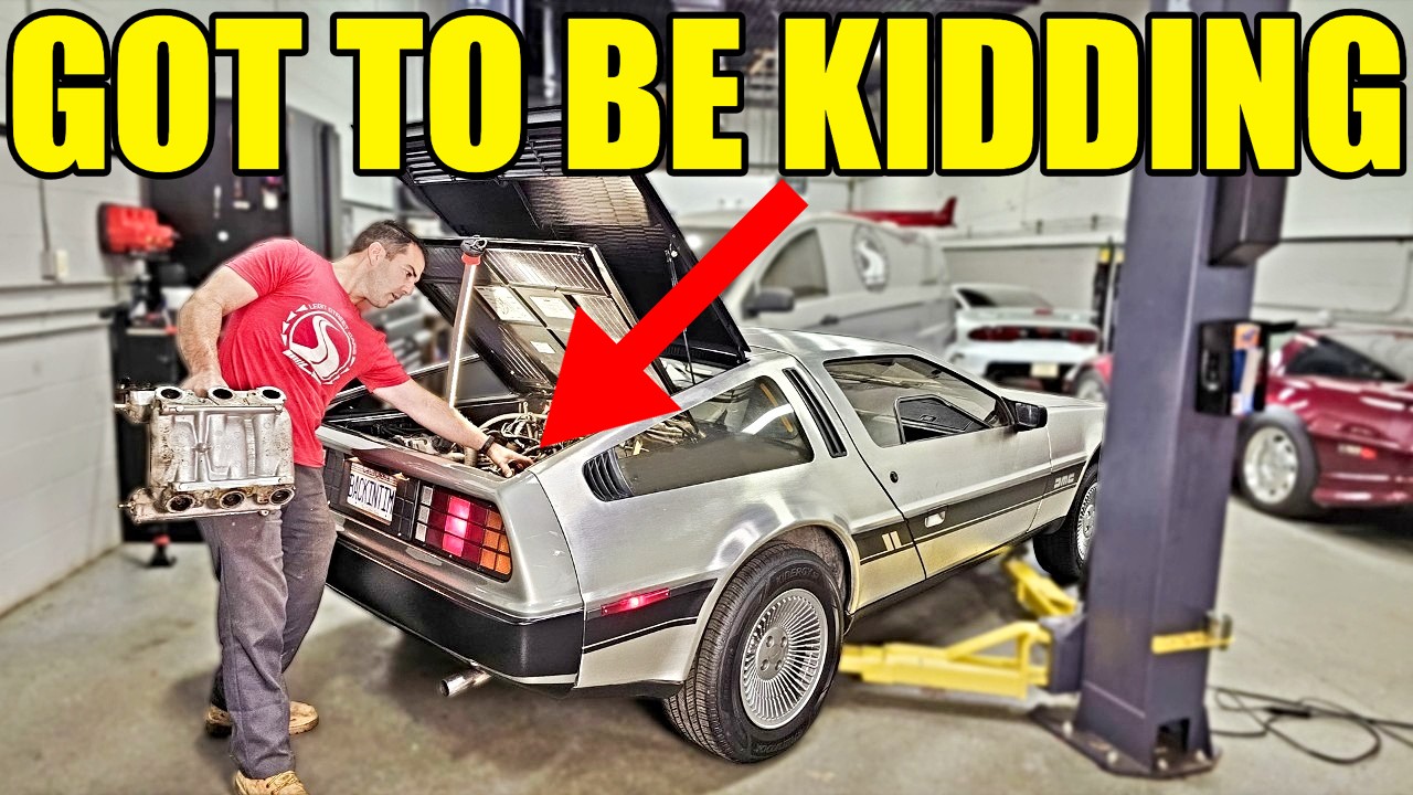 I Took Apart My DeLorean Engine & Found The 