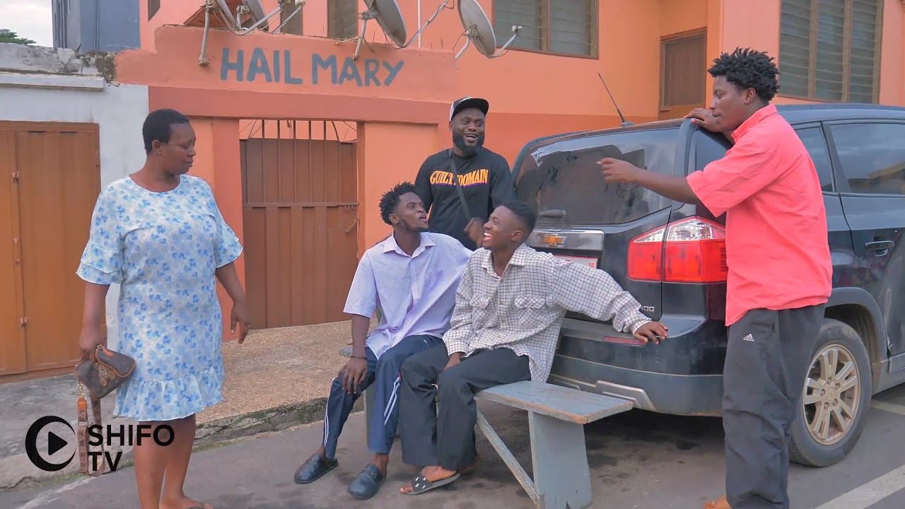 AKABENEZER FRIEND SHIFO CARRIED SCHNAP AND EGG IN HIS BRIEF CASE TO CURSE THE AREA BOYS 😳😳😁