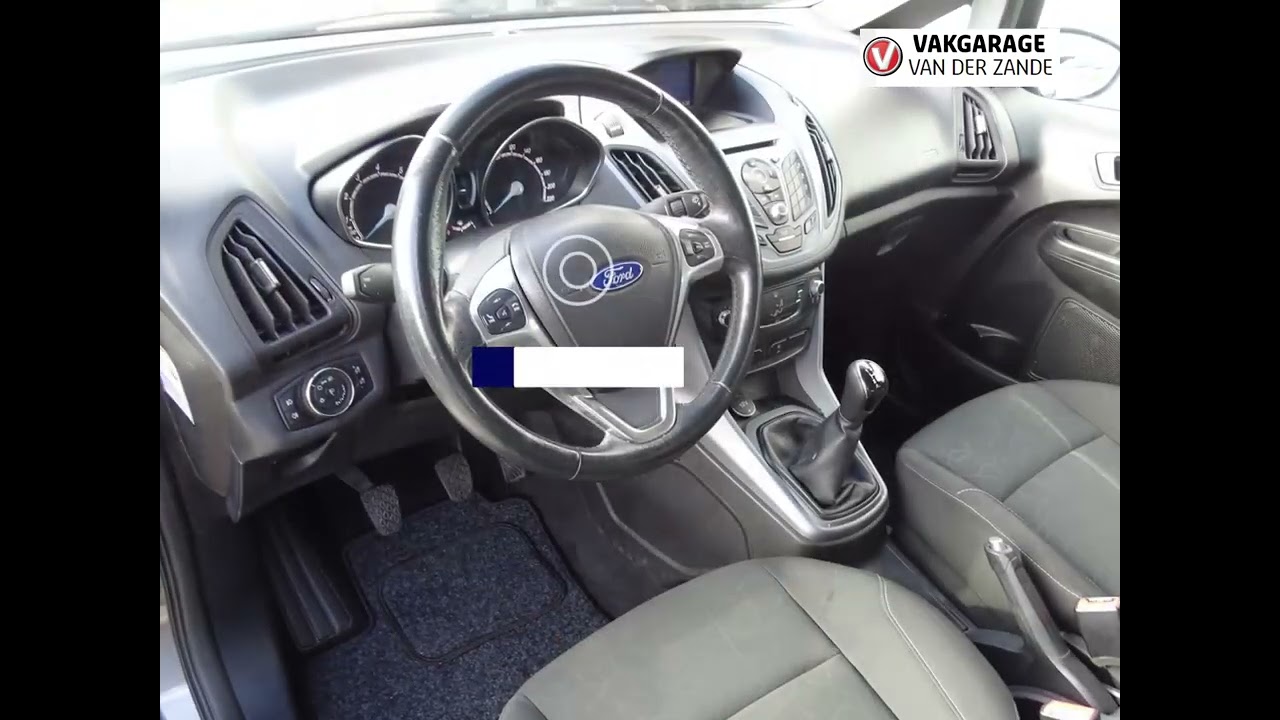 Ford B-MAX 1.0 EcoBoost Style Airco, Hoge Instap, Schuifdeur, NAP!