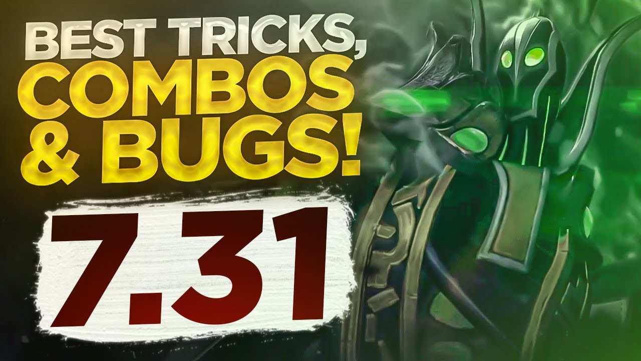 MOST OP, BROKEN & IMBA COMBOS & BUGS, BEST TRICKS & TIPS 7.31 PATCH Dota 2 Part 3