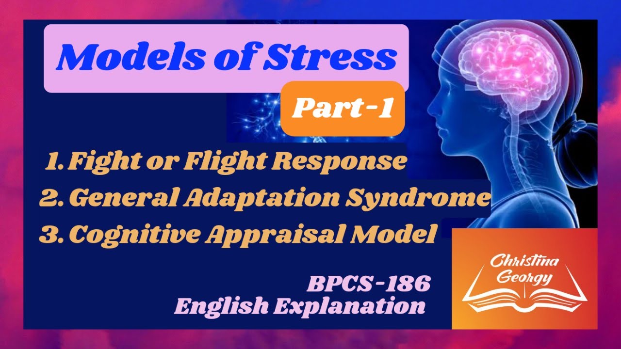 Models of Stress|Part-1|Managing Stress|BPCS 186|English Explanation