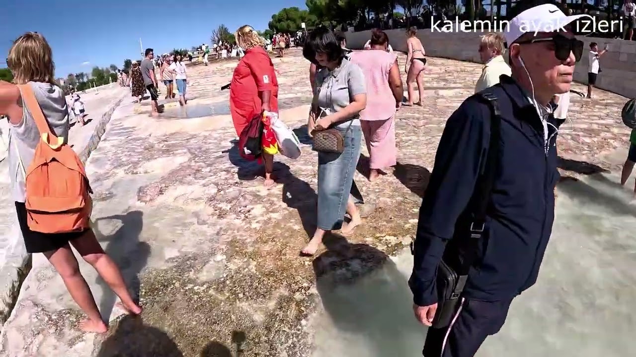 Pamukkale, Travertenler, Hierapolis Antik Kenti.