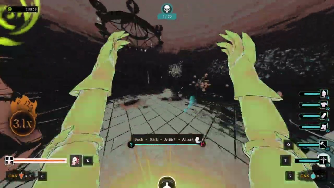 Mortal Sin Gladiator Speedrun 