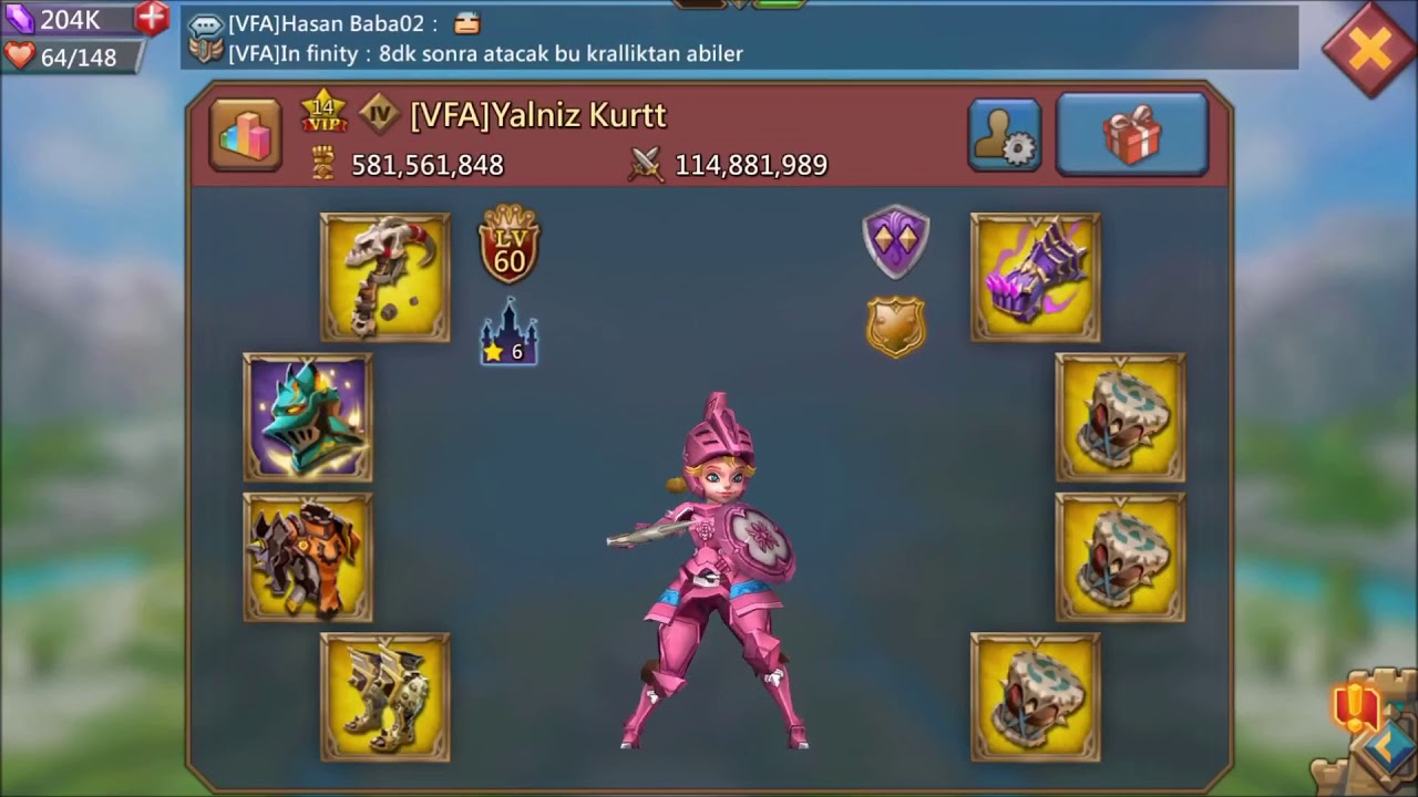 Lords Mobile VFA Loncasi