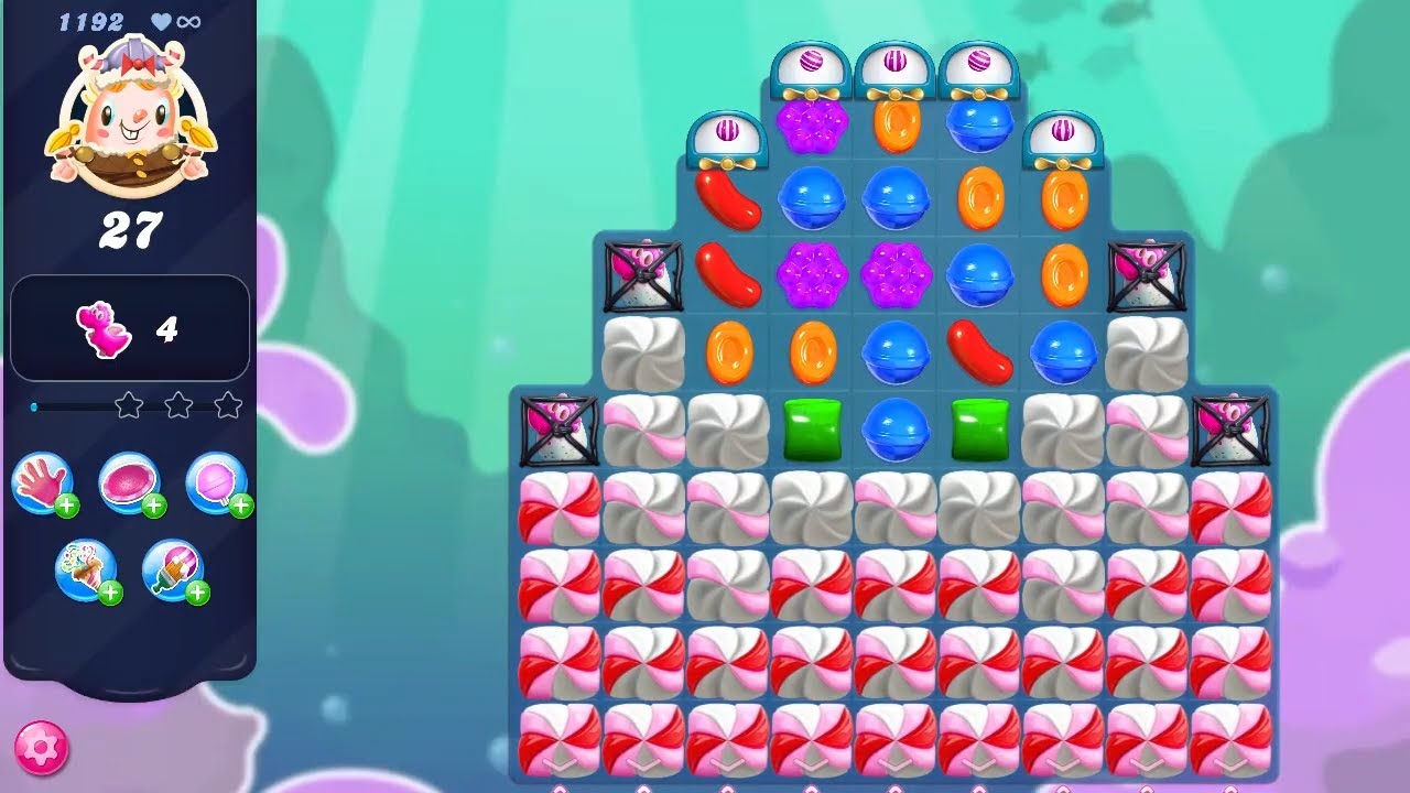 Candy Crush Saga LEVEL 1192 NO BOOSTERS (new version)🔄✅