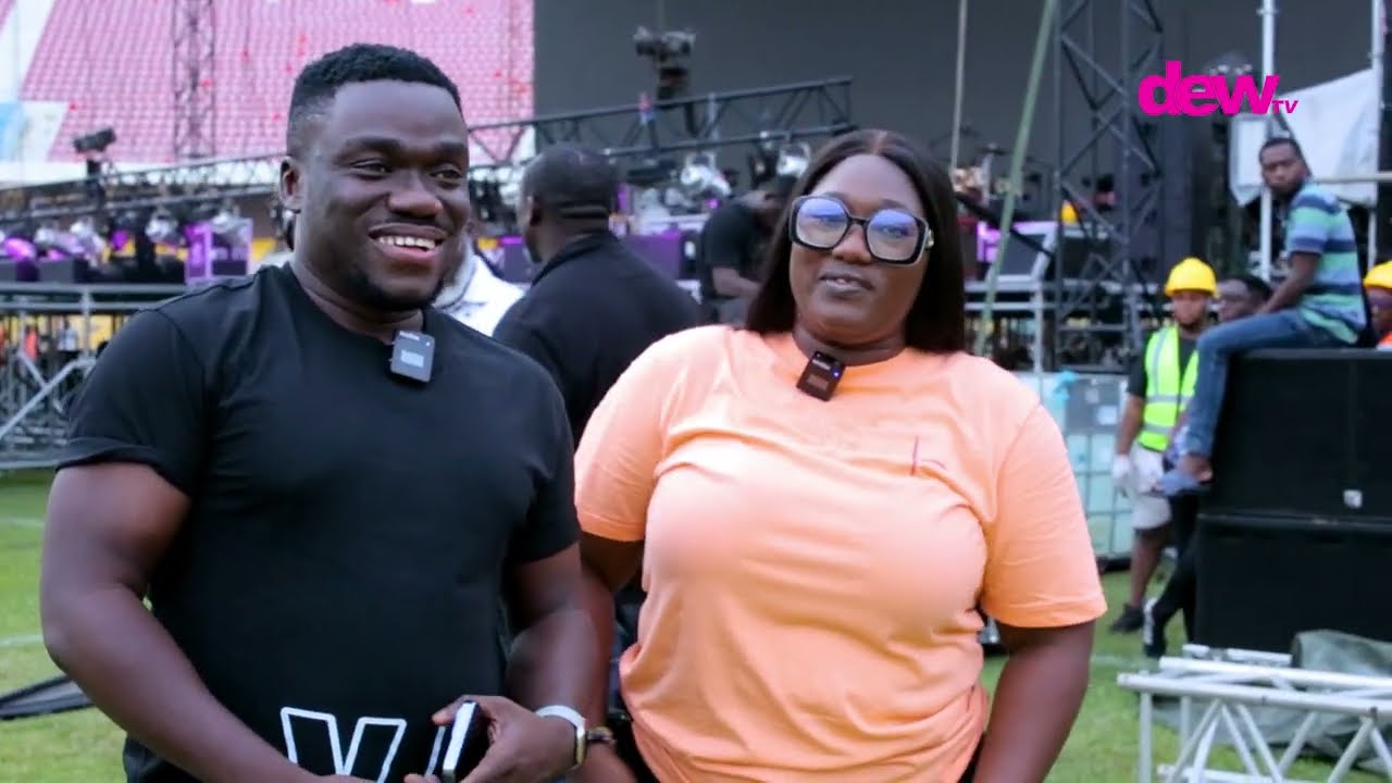 JOE METTLE'S PRAISE RELOADED 2024 ONGOING SET UP @ ACCRA SPORTS STADIUM, ANTICIPATE.