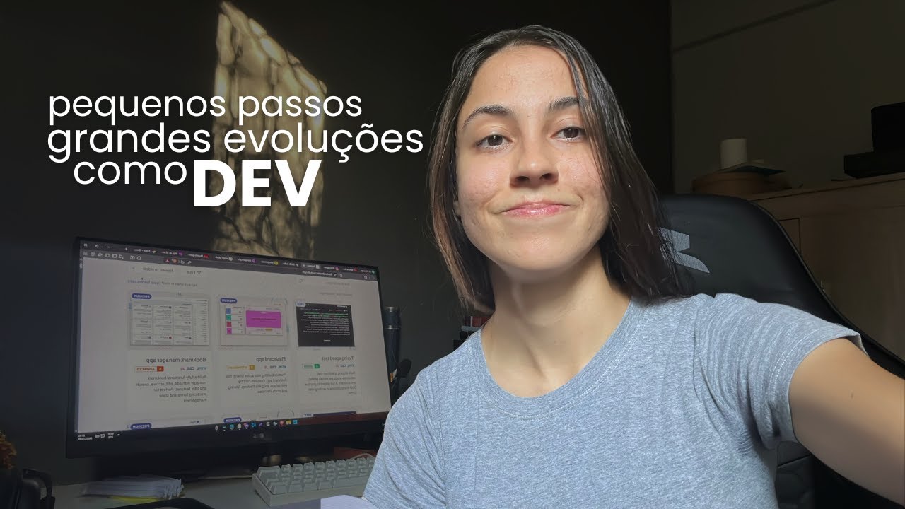 pequenos passos, grandes evoluções como DEV