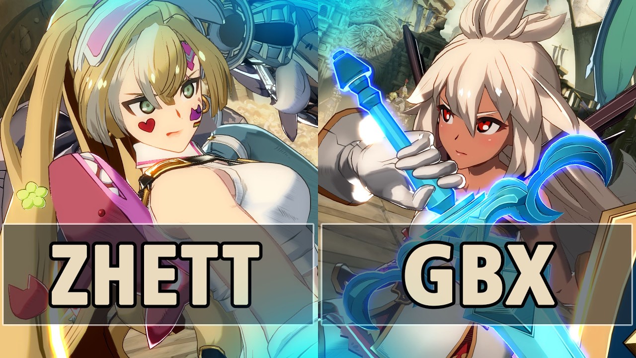 GBVSR:🔥Zhett (Meg M.M. L∞k Up) Vs GBX (Zooey)🔥| High Level Gameplay.