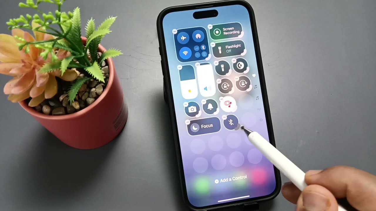 How to Add Bluetooth Icon to Control Centre on iPhone