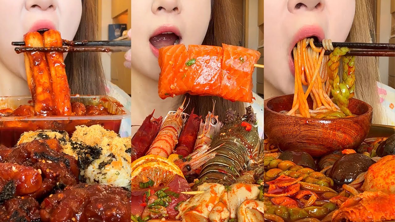 This tastes amazing! The tip of the tongue is having a party!#food #mukbang #collection