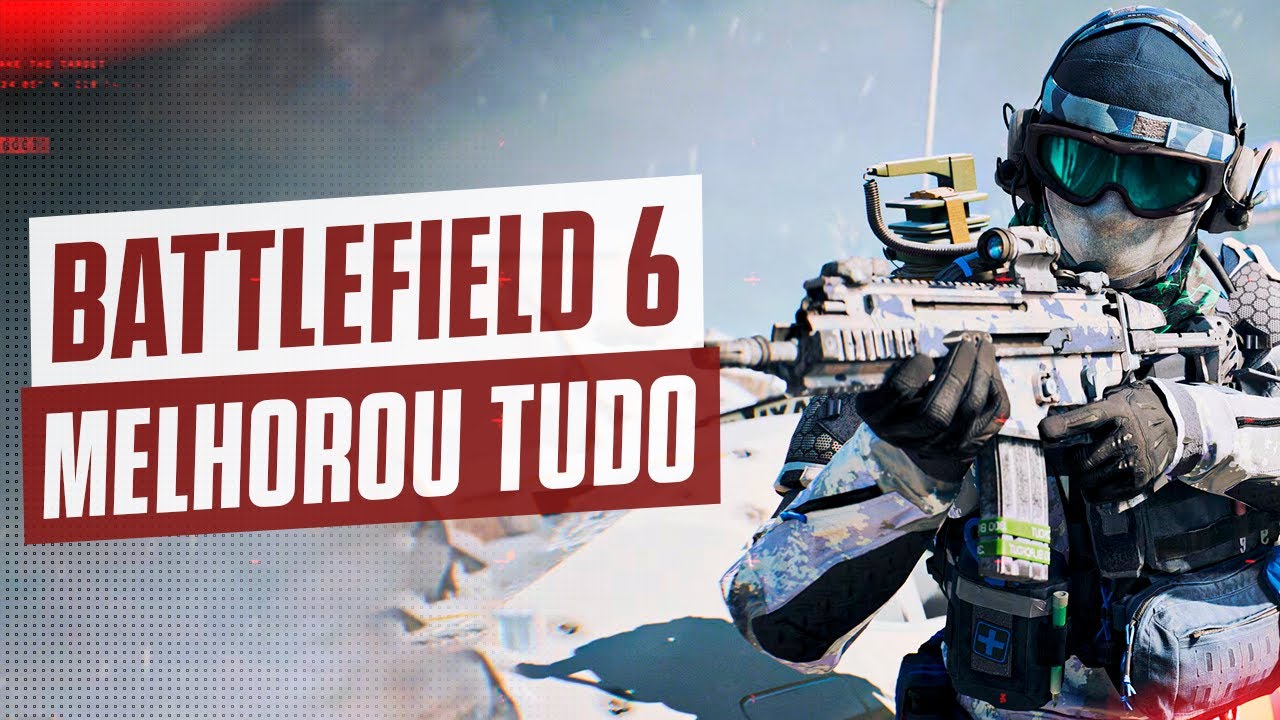 A MELHOR ATUALIZAÇÃO de BATTLEFIELD 6 chegou (netcode, armas, áudio e mais)