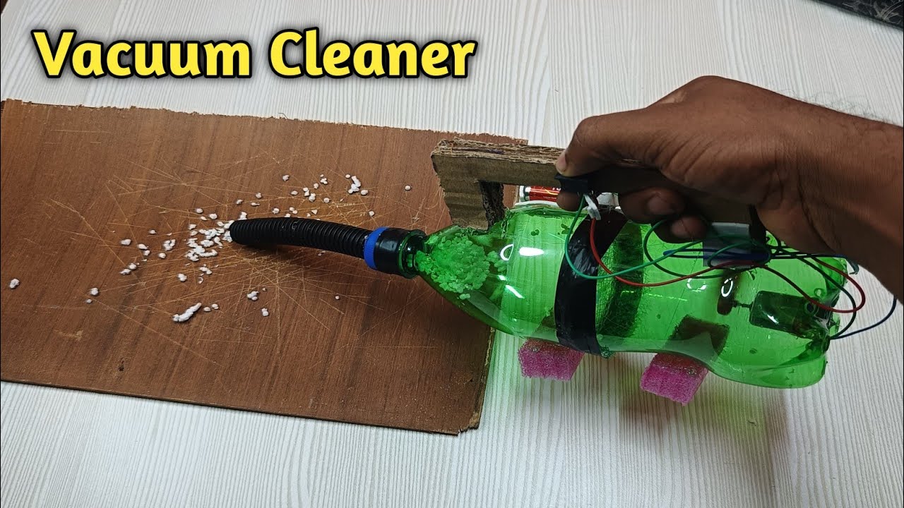 How to Make a Vacuum Cleaner using bottle - Easy Way  | Global Own Creation 