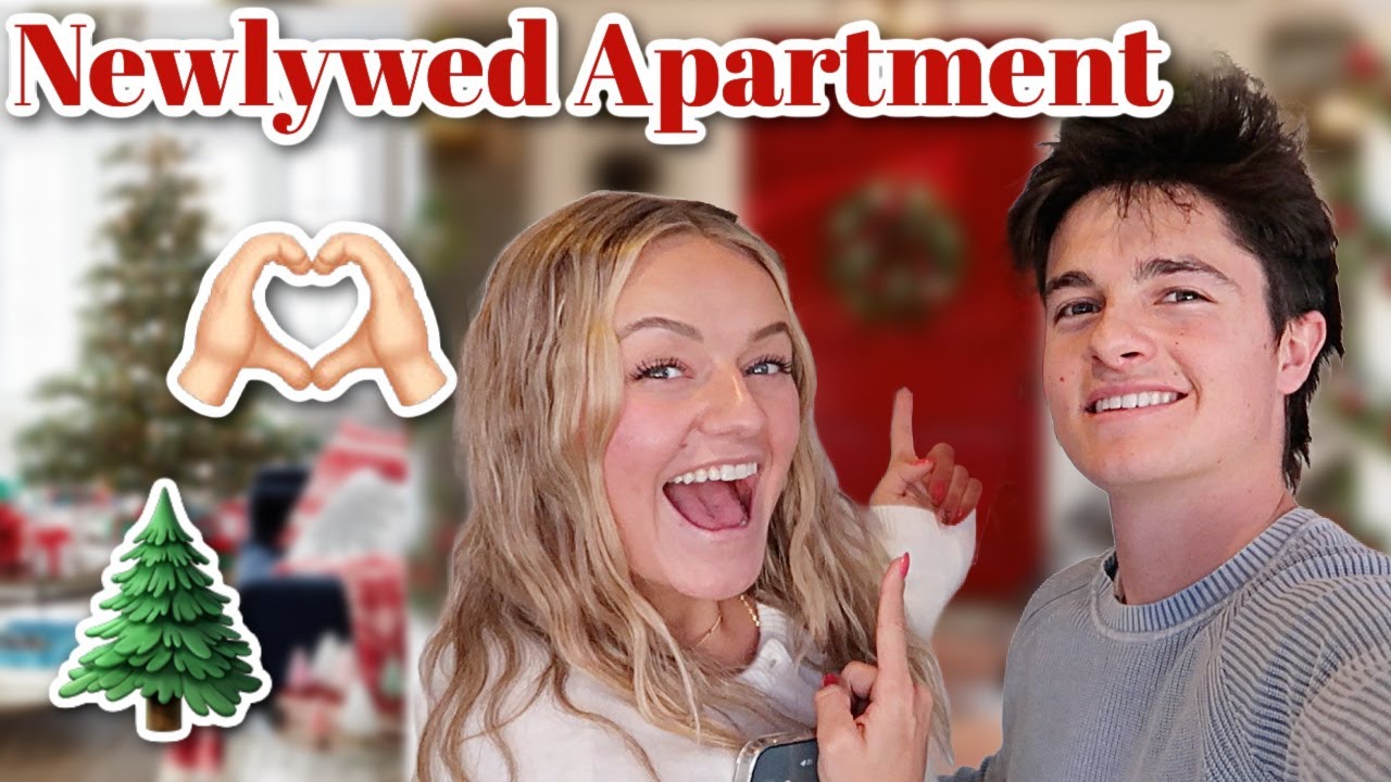 Decorating Our NEW APARTMENT For Christmas!