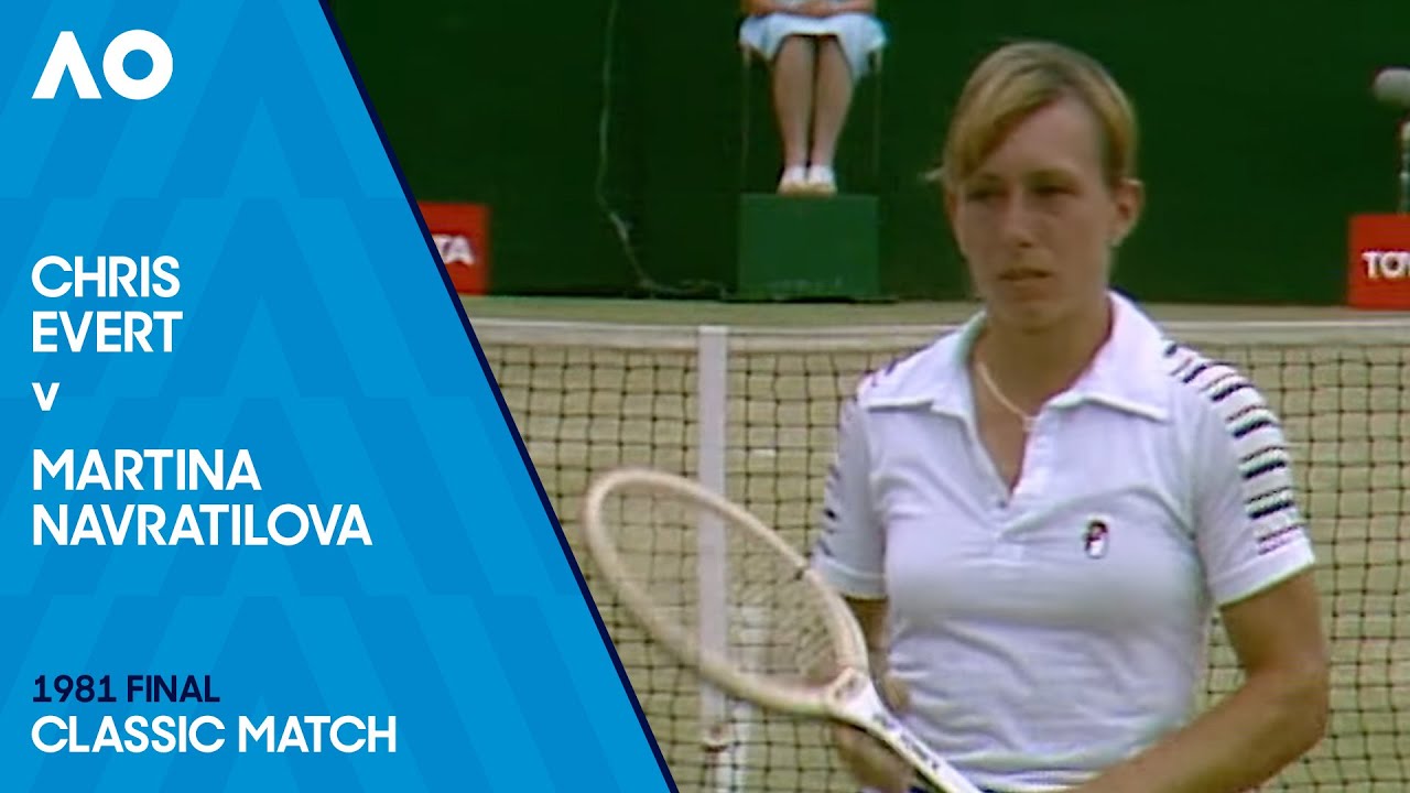 Chris Evert v Martina Navratilova Classic Match | Australian Open 1981 Final