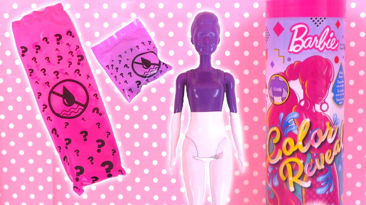 Poup&eacute;e Barbie Color Reveal Surprise Change de Couleur