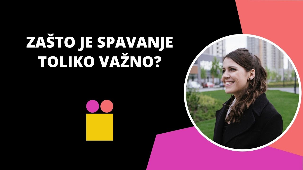 Zašto je spavanje toliko važno? Saška Božić