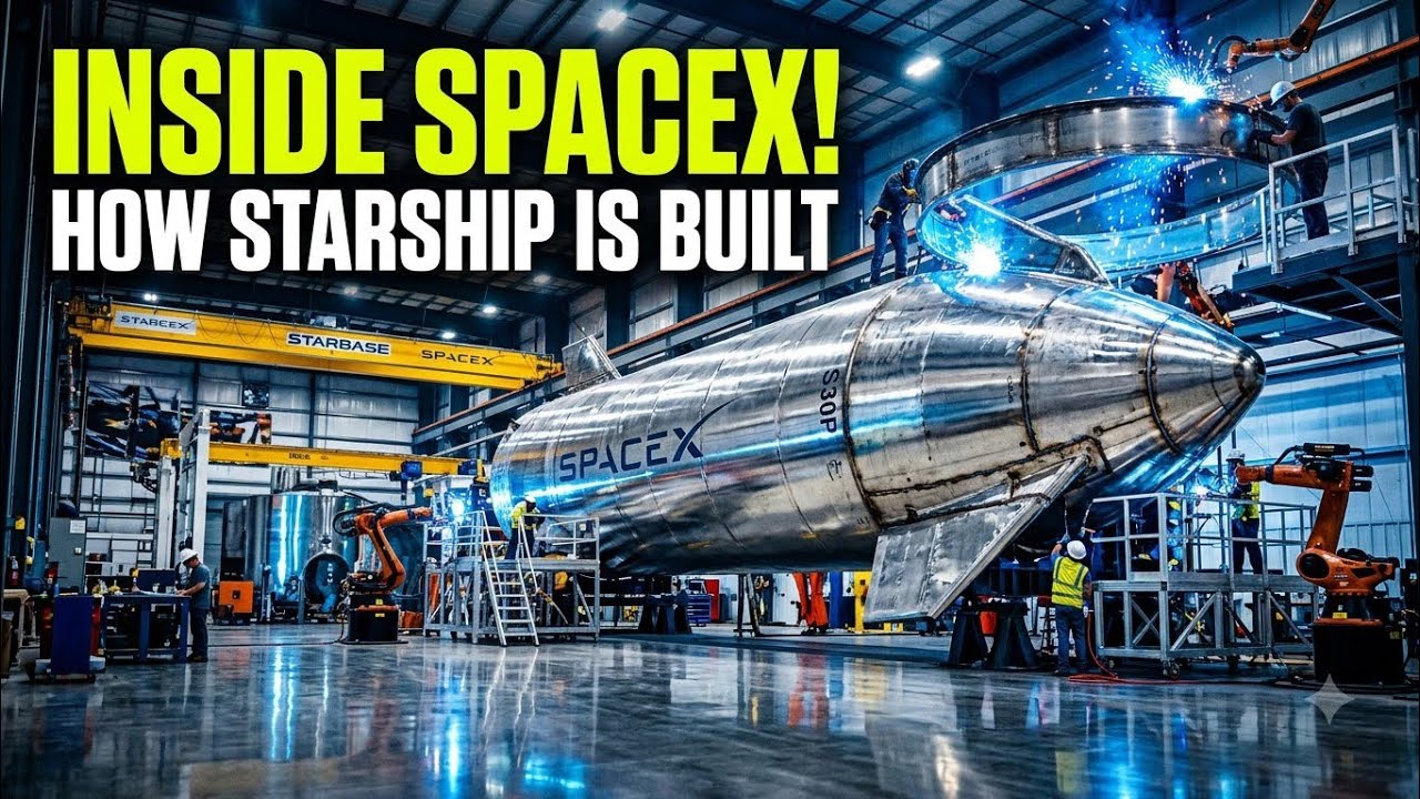 Inside SpaceX Starship Factory: How America&rsquo;s Biggest Rocket Is Built | Future Factory R