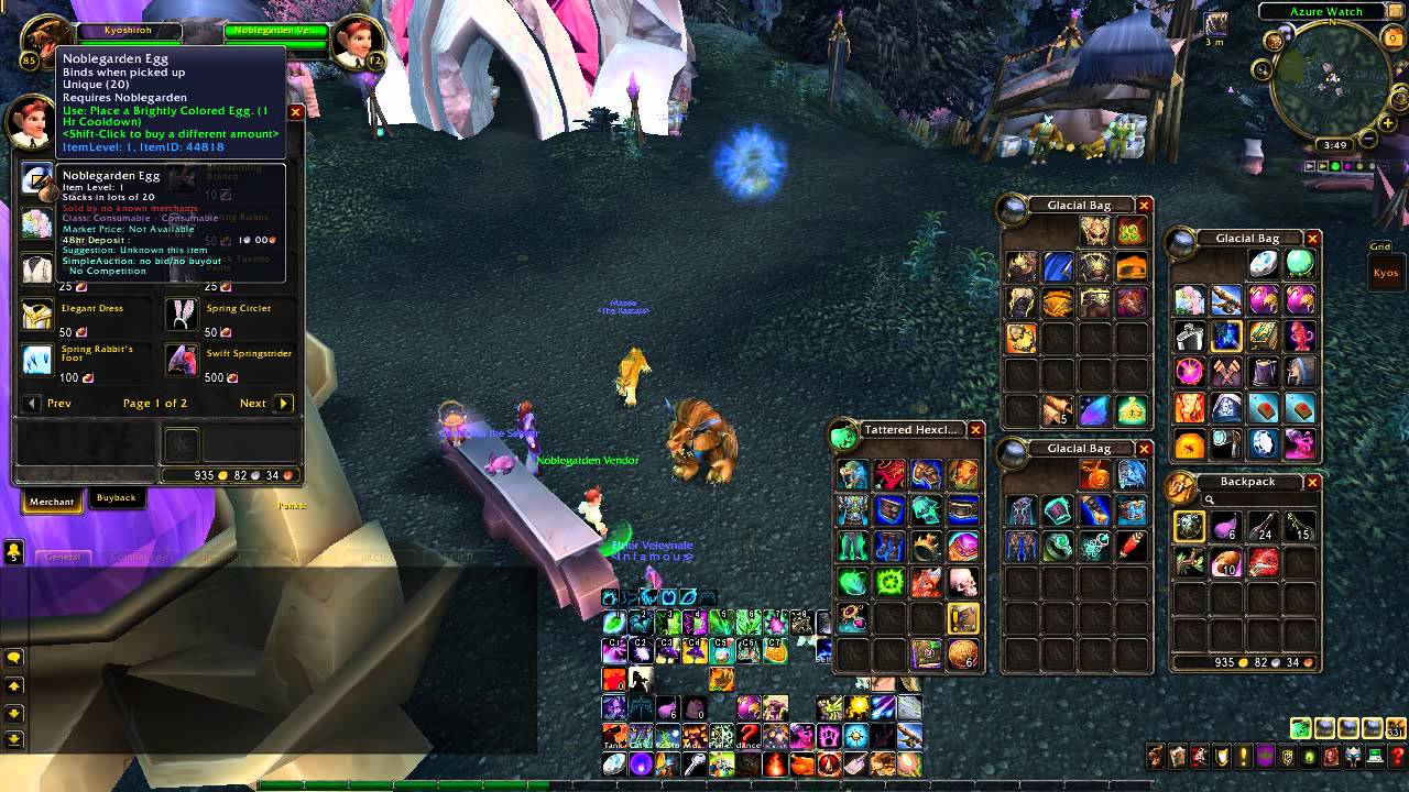 WoW: Spring Rabbit and Noblegarden