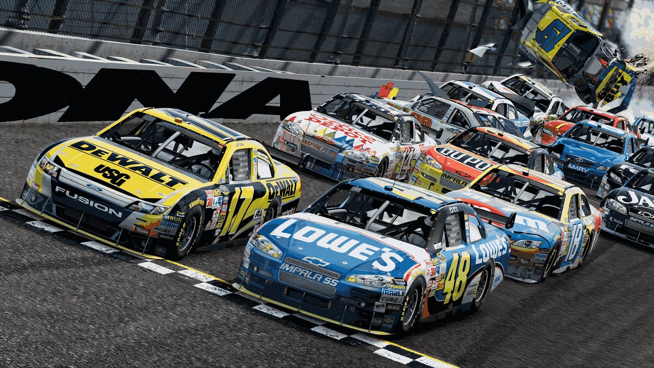 NASCAR INSANE Finishes 🏁 & Crashes #1 | BeamNG Drive