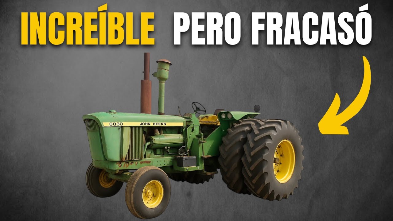 10 TRACTORES JOHN DEERE QUE FUERON INCREÍBLES, ¡PERO FRACASARON!