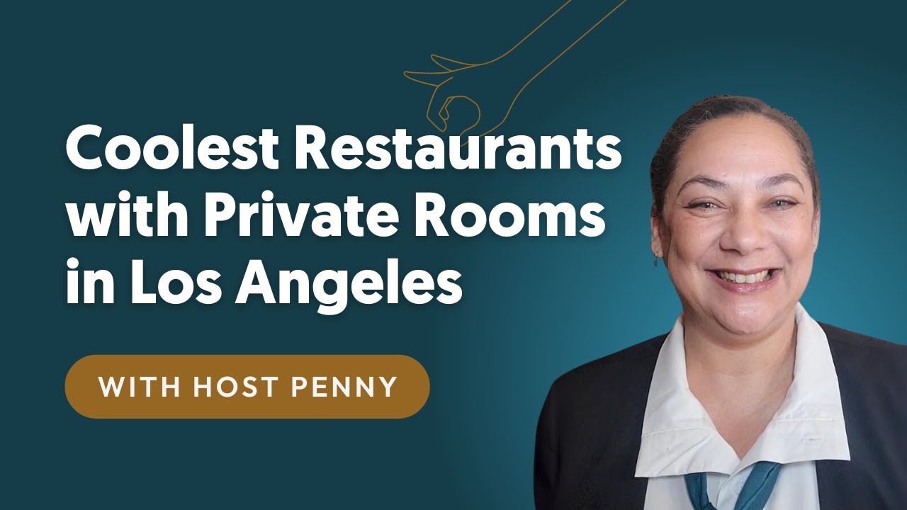 Coolest Restaurants with Private Rooms Los Angeles | Penny with Avital Food & Drink Experiences
