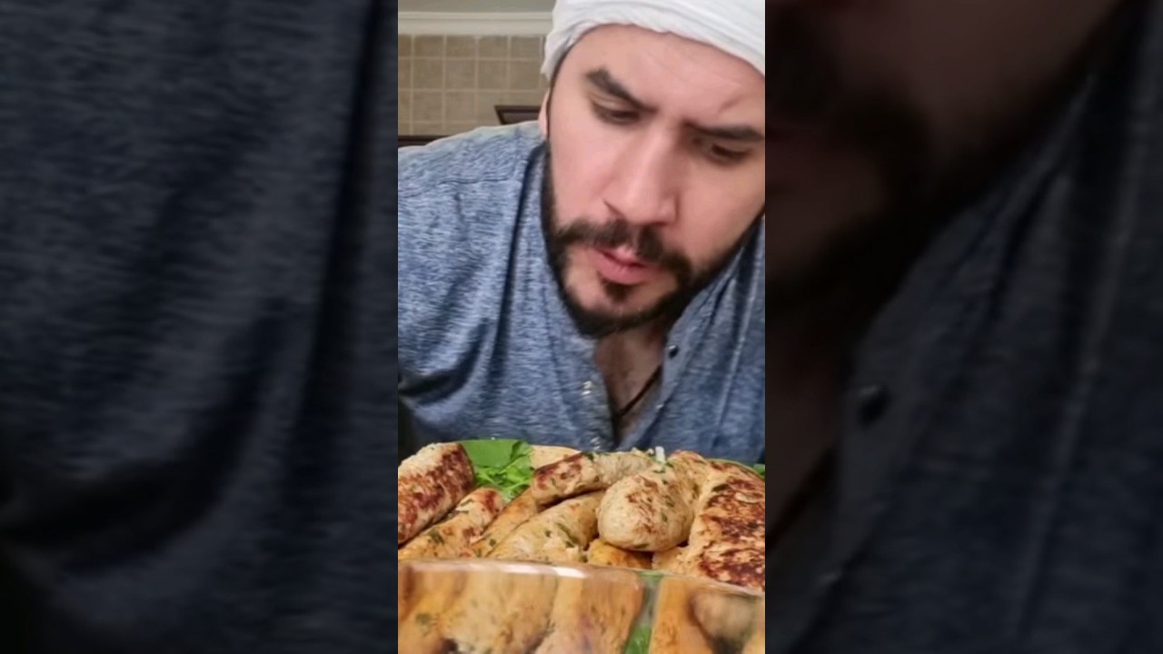 el Kebab de Pollo una receta arabe incre&iacute;ble #recetas #kebab #shortsfood