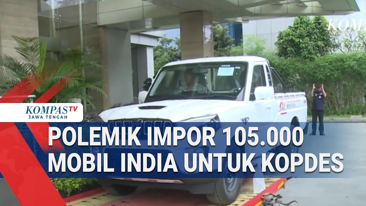 Mobil Mahindra dari India untuk Kopdes Tiba di Indonesia