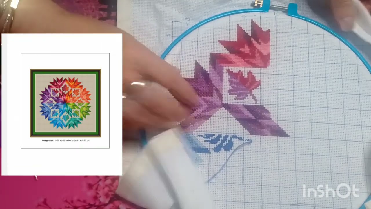 🧵Cross Stitch 🧵🍀🧵 avance 1 al 15 de febrero 🥰🍀