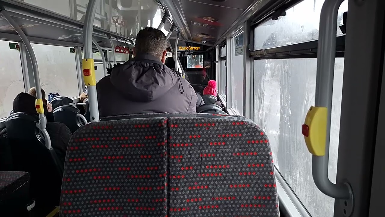*Kickdown* National Express West Midlands Alexander Dennis Enviro 400MMC SN66WFO 6844 | Service X12