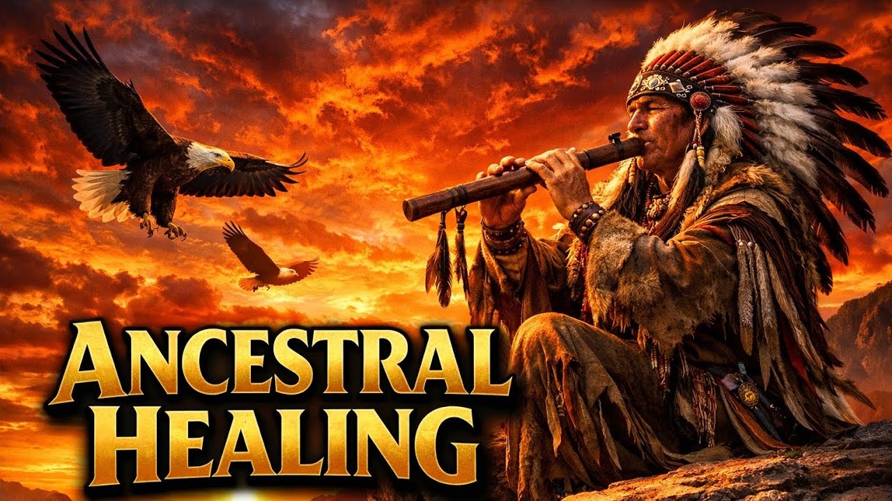 Shamanic Healing Music — Organic Shamanic Ritual Music, Lakota Flute, Deep Frame Drum