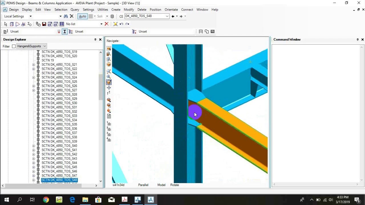 HOW TO CREATE STRUCTURE IN PDMS