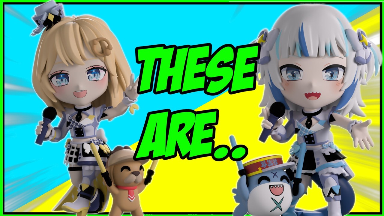 Unboxing the Adorable Gawr Gura & Amelia Watson Youtooz Figures! | Hololive Collectibles