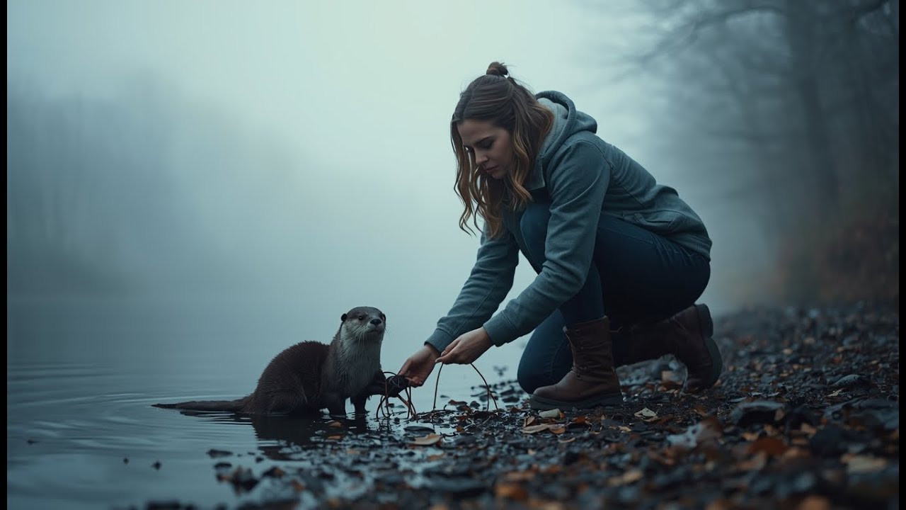 Crying Otter Crawled Out of the Fog — Emily Froze When She Saw Why