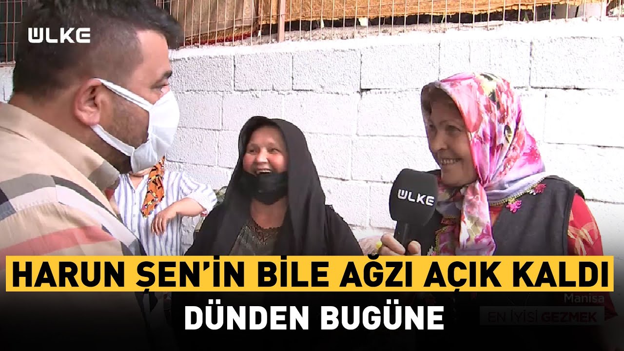 Neşeleri ve Özlü Sözleriyle Harun Şen’i Bile Şaşırtan Manisalı Kadınlar
