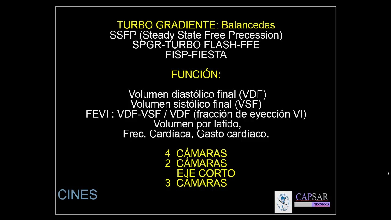 T1 y T2 mapping en RESONANCIA MAGNETICA CARDIACA