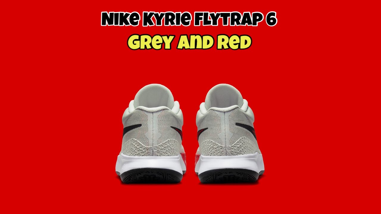 Nike Kyrie Flytrap 6 Grey and Red