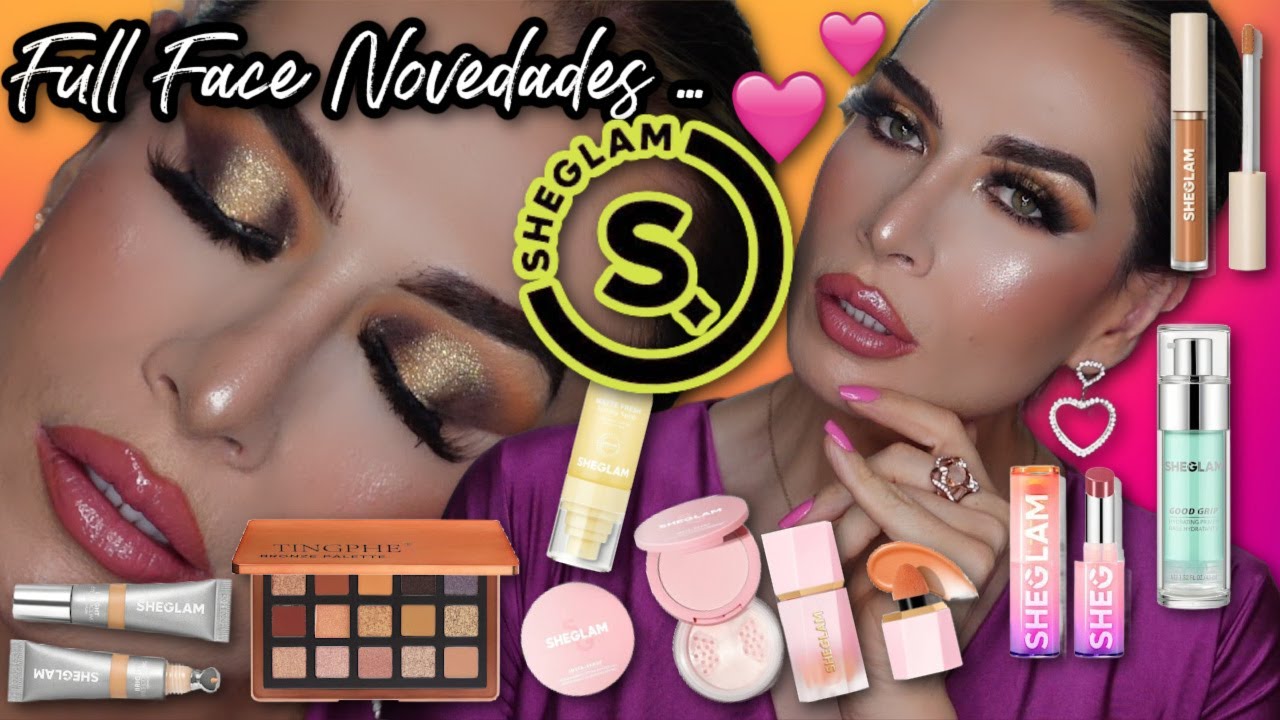 PROBANDO MAQUILLAJE NUEVO DE SHEGLAM 💄🌟💕 #sheglam #shein #makeup #maquillajeeconomico #eyeshadow