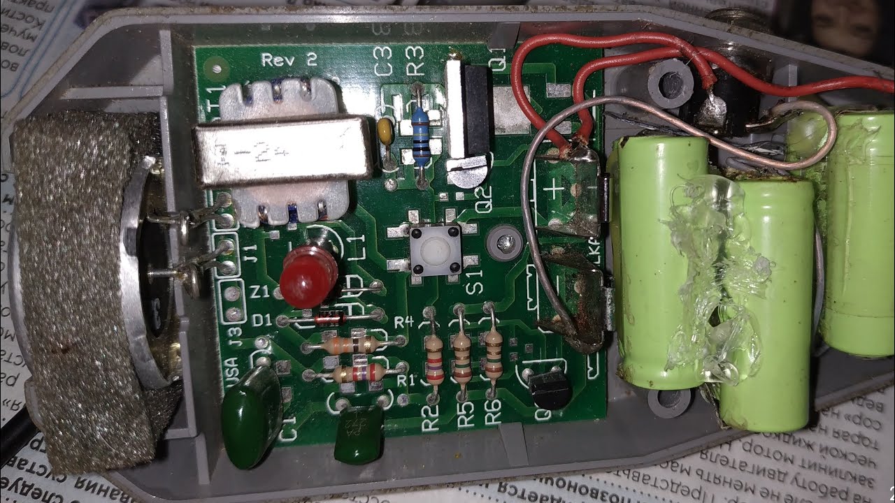 Ремонт ультразвукового отпугивателя собак (Dazer II)/Repair of Ultrasonic Dog Repeller (Dazer II)