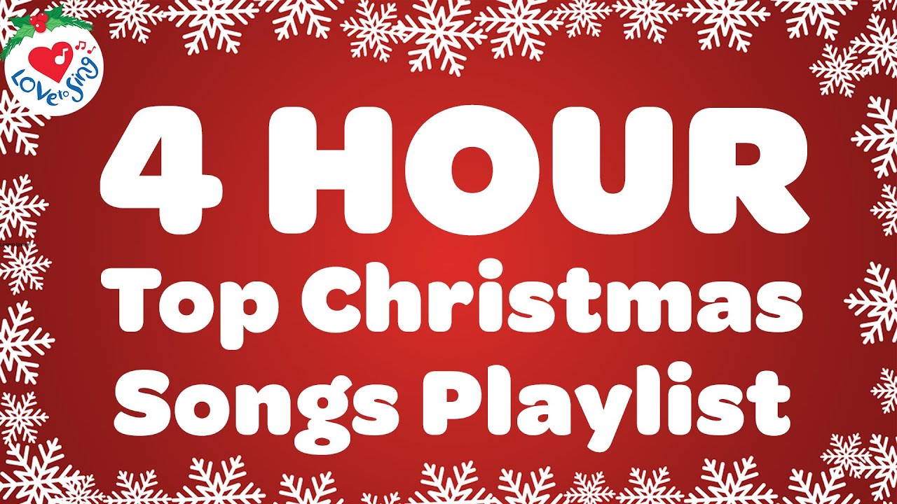 Top 4 Hour Christmas Songs of All Time Playlist 🎄 Best Merry Christmas Songs 🎅