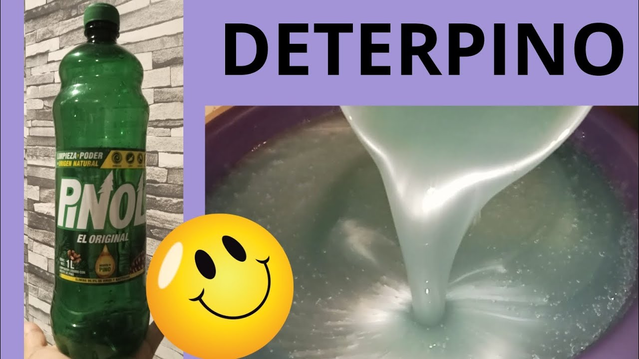 DETERPINO POTENTE DESINFECTANTE Y QUITAMANCHAS  MULTIUSOS 👍